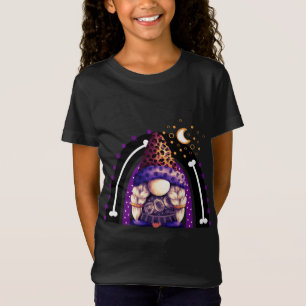 Gnome Witch Halloween Costume Pumpkin Autumn Fall T-Shirt