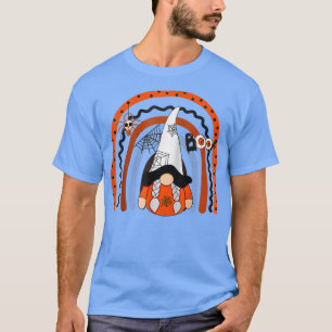 Gnome Witch Halloween Costume Pumpkin Autumn Fall T-Shirt
