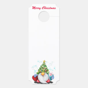 Gnome with Gifts For You Christmas Door Hanger