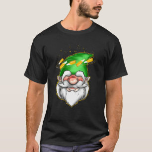 Gnome With Headache From Bottles On St Patricks Da T-Shirt