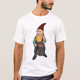 Gnome with Violin (Colour) T-Shirt Fan Gift