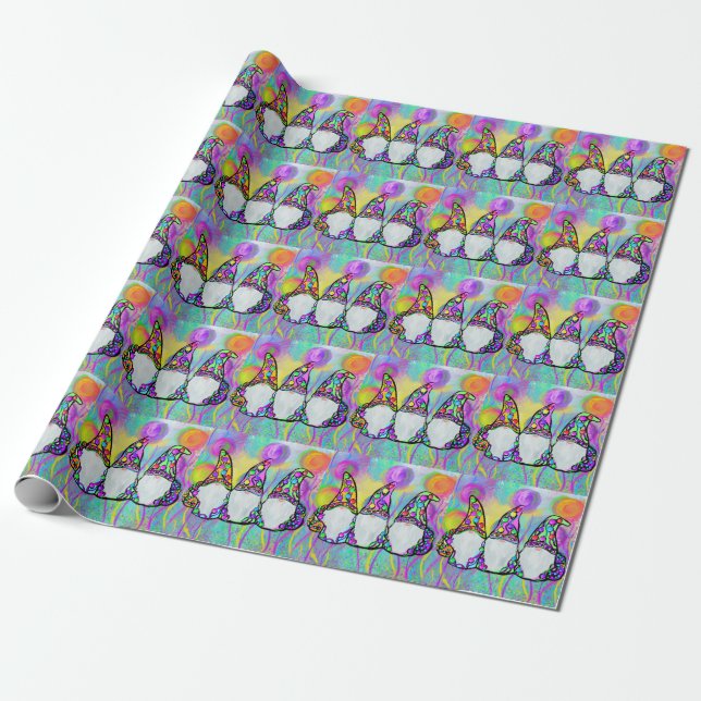 GNOME         WRAPPING PAPER (Unrolled)