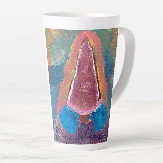 Gnomeification Latte mug (Right Angle)