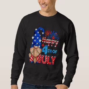 Gnomes 4th Of July 2022 Patriotic American Usa Gn Sweatshirt