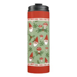 Gnomes and Mushrooms Thermal Tumbler