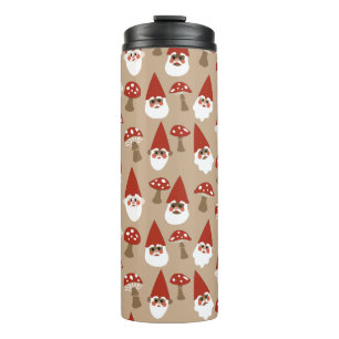 Gnomes and Mushrooms Thermal Tumbler