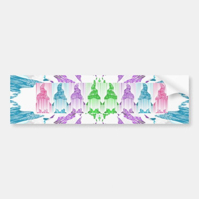 gnomes bumper sticker (Front)