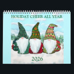 GNOMES CALENDAR 2026<br><div class="desc">HOLIDAY CHEER ALL YEAR FOR 2026</div>