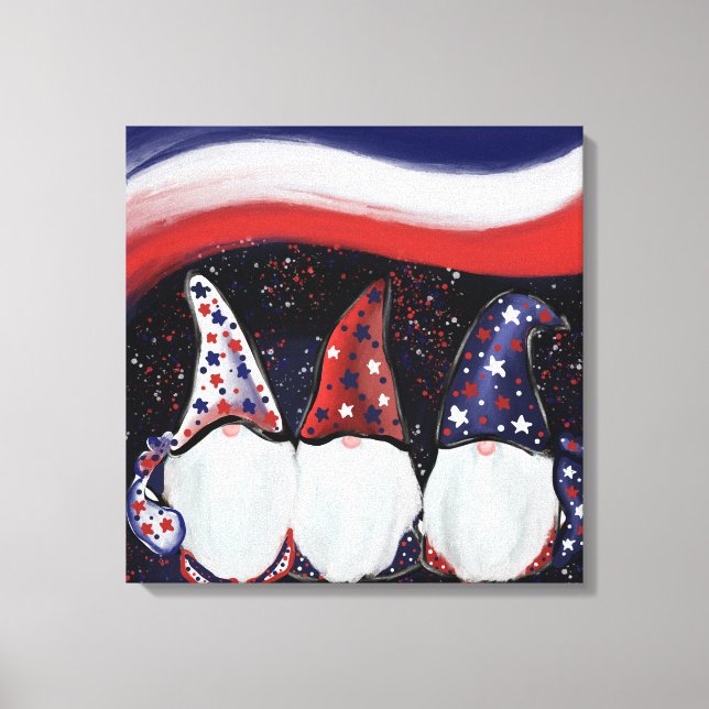 GNOMES   CANVAS PRINT (Front)