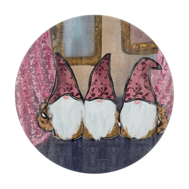  GNOMES      CUTTING BOARD (Front)