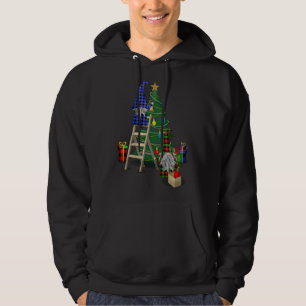 Gnomes Decorating Christmas Tree Cute Gnomes Hoodie
