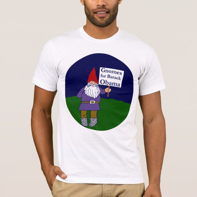 Gnomes for Barack Obama T-Shirt (Front)