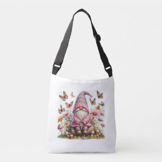 "GNOMES FOR FUN FASHION"  CROSSBODY BAG
