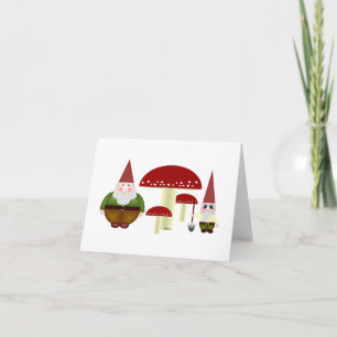 Gnomes Greeting Card