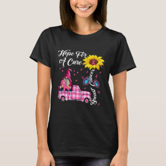 Gnomes Hope For A Cure Breast Cancer Awareness T-Shirt