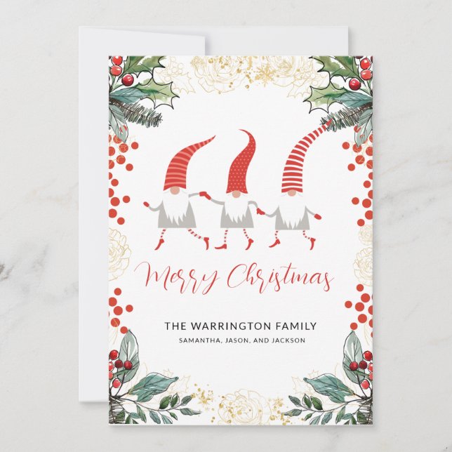 Gnomes Merry Christmas (Front)