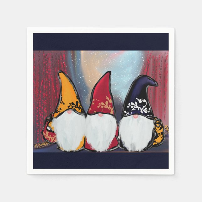  GNOMES         NAPKIN (Front)