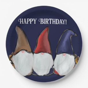 GNOMES PAPER PLATE