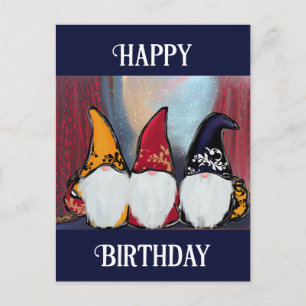 GNOMES POSTCARD