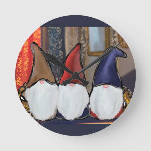  GNOMES       ROUND CLOCK