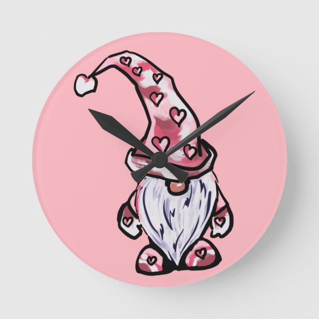 GNOMES ROUND CLOCK (Front)