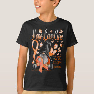 Gnomes Rsd Crps Awareness Hope Love Cure Fighter O T-Shirt
