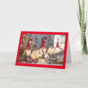 GNOMES SAY **LET'S SHARE THE HOLIDAYS** CARD
