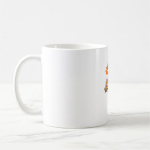 Gnomes Thanksgiving Disguise Holding Turkey and Pu Coffee Mug