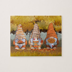 Gnomes Thanksgiving Puzzle