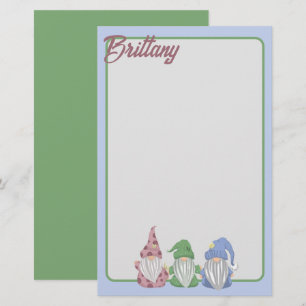 Gnomes Three - Detailed Stationery