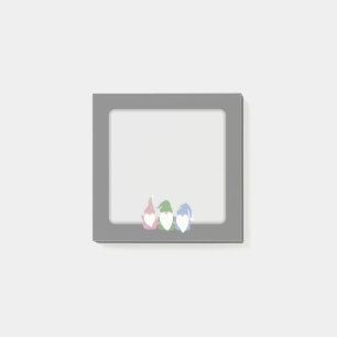 Gnomes Three Post-it Notes