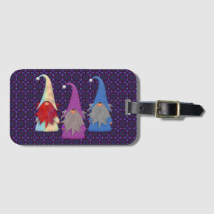 Gnomes Trio Luggage Tag