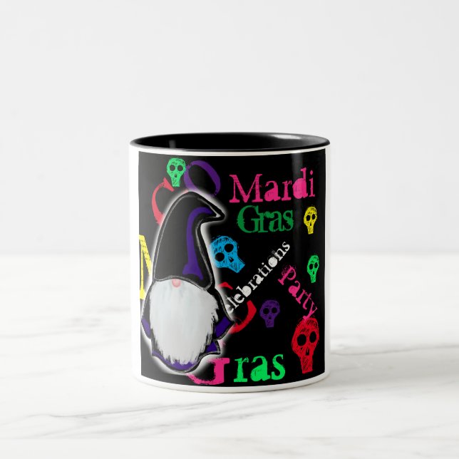  GNOMES      Two-Tone COFFEE MUG (Center)
