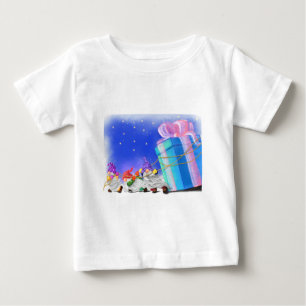 Gnomes with Christmas Gift Baby T-Shirt For Your