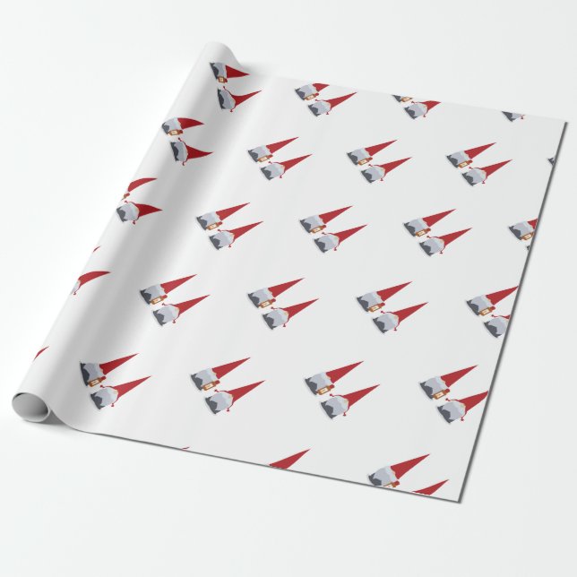 Gnomes Wrapping Paper (Unrolled)