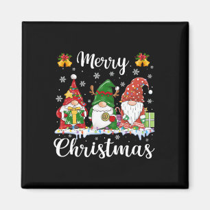 Gnomes Xmas S Merry Christmas Men Women Kids Magnet