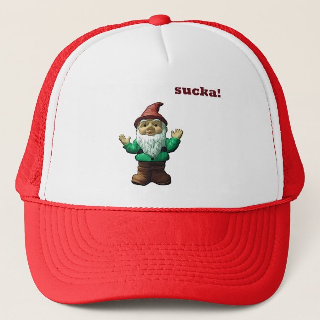 gnomester trucker hat (Front)
