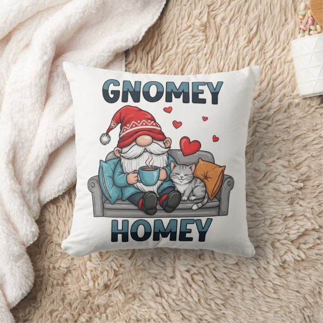 Gnomey homey gnome at home cushion (Blanket)
