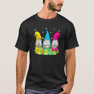 Gnomies Bunny Gnome Easter Eggs Happy Easter Day   T-Shirt