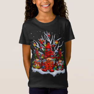 Gnomies Santa Gnome Christmas Pajama T-Shirt
