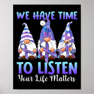 Gnomies We Have Time To Listen Your Life Problem S Poster