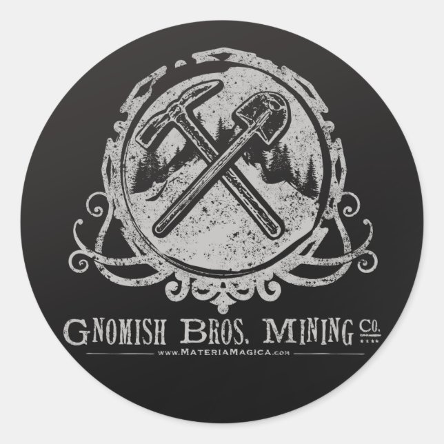 Gnomish Sticker (Front)