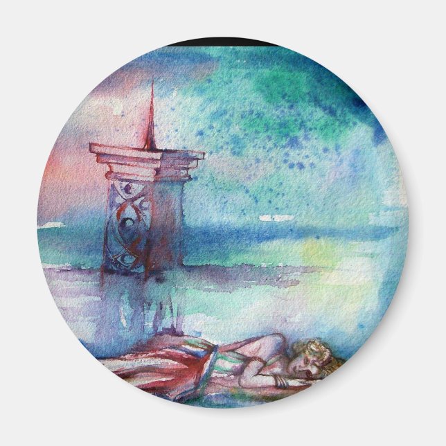 GNOMON AND LADY OF THE LAKE MAGNET (Front)