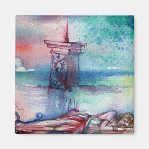 GNOMON AND LADY OF THE LAKE MAGNET