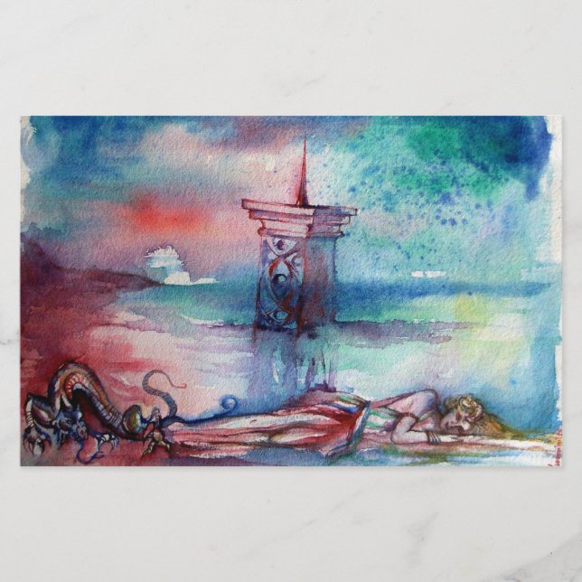 GNOMON AND LADY OF THE LAKE STATIONERY (Front)