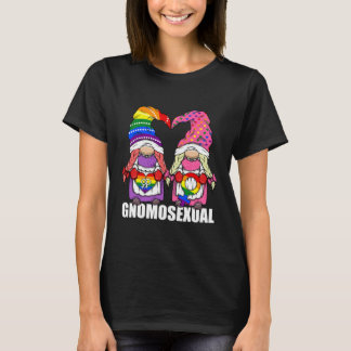 Gnomosexual Lgbtq Gnome Lesbian Love T-Shirt
