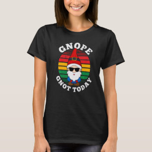 Gnope Garden Gnome Scandinavian Cute Gnome T-Shirt