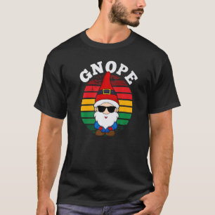 Gnope Garden Gnome Scandinavian Garden Gnome Nop T-Shirt
