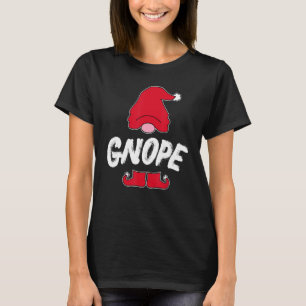 Gnope Scandinavian Tomte Gnomes Garden Gnome T-Shirt