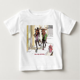 Gnu Age Hipsters Rick London Funny Baby T-Shirt